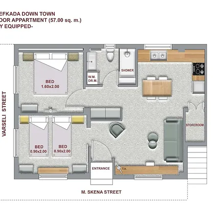 Lefkasescape Groundfloor Daire